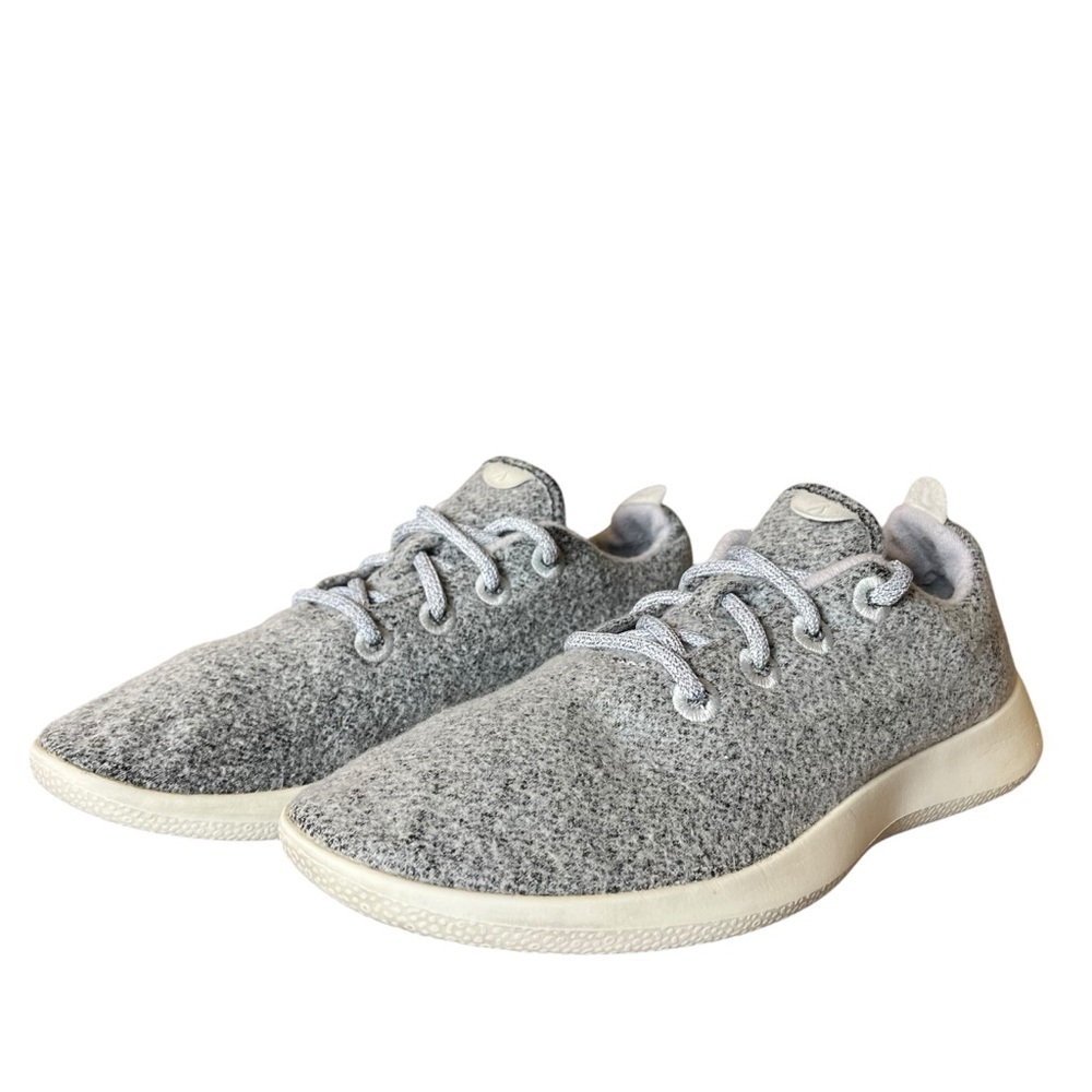 Allbirds Women’s Size 10 Wool Runner Casual Knit Sneakers Shoes Dapple Grey